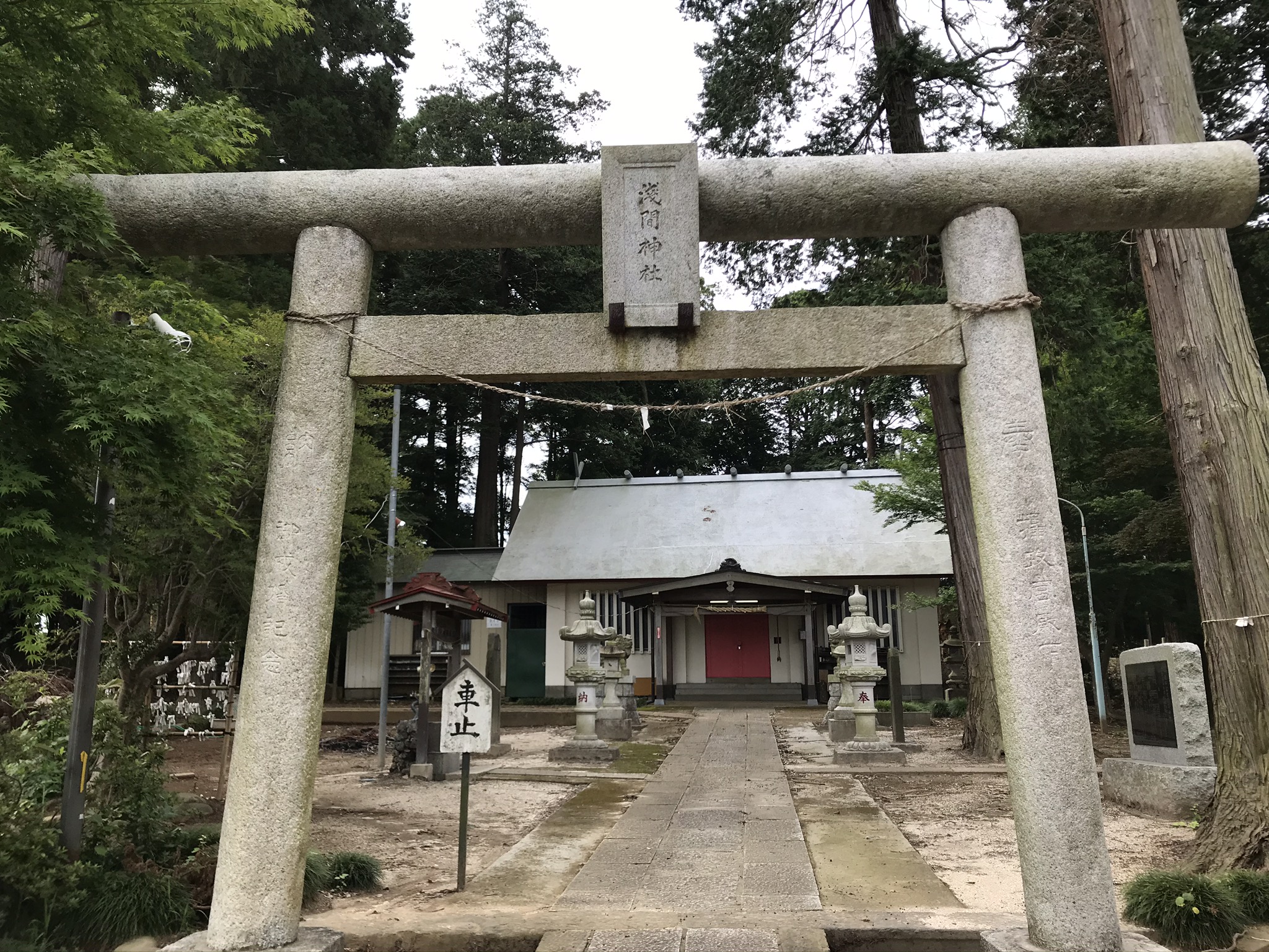 千葉県の神社：柏市藤心：逆井冨士浅間神社 千葉県の神社お寺