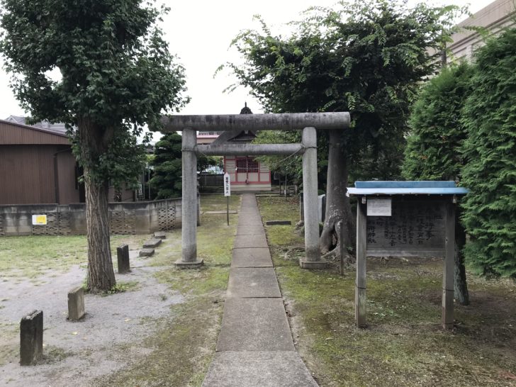 千葉県柏市今谷:稲荷神社 千葉県の神社お寺