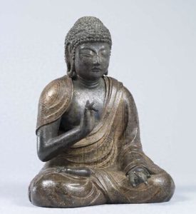 銅造釈迦多宝如来坐像