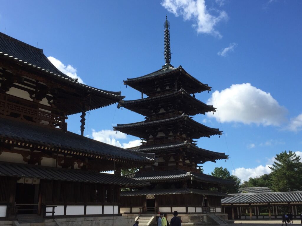 奈良県　法隆寺